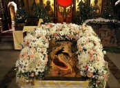 В Никольском храме с. Озерецкое отпраздновали Рождество Христово.