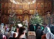 В Никольском храме с. Озерецкое прошли торжества в честь праздника Рождества Христова