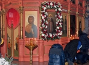 В Никольском храме в с. Озерецкое торжественно отметили престольный праздник в честь священномученика Харалампия.