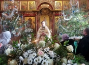 В Никольском храме с. Озерецкое прошли торжества в честь праздника Рождества Христова
