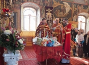 В Никольском храме в селе Озерецкое состоялся престольный праздник.