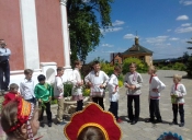 Празднование дня Святой Троицы в Никольском храме 27 мая 2018 года